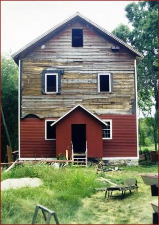 Siding on the North side of the Messer/Mayer Mill